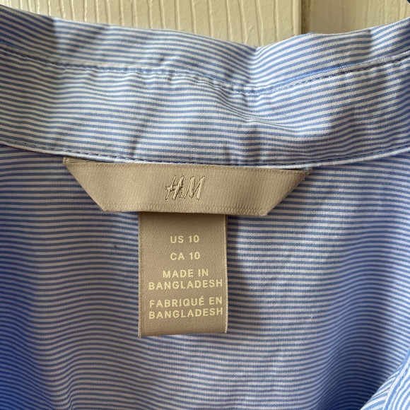 Blue Striped Shirt - UNWORN - Picture 4 of 5